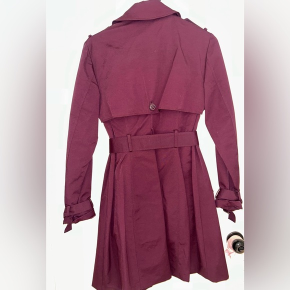 New York & company jacket/coat maroon - Picture 2 of 2